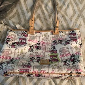 Disney Dooney Mickey & Minnie Downtown Tote